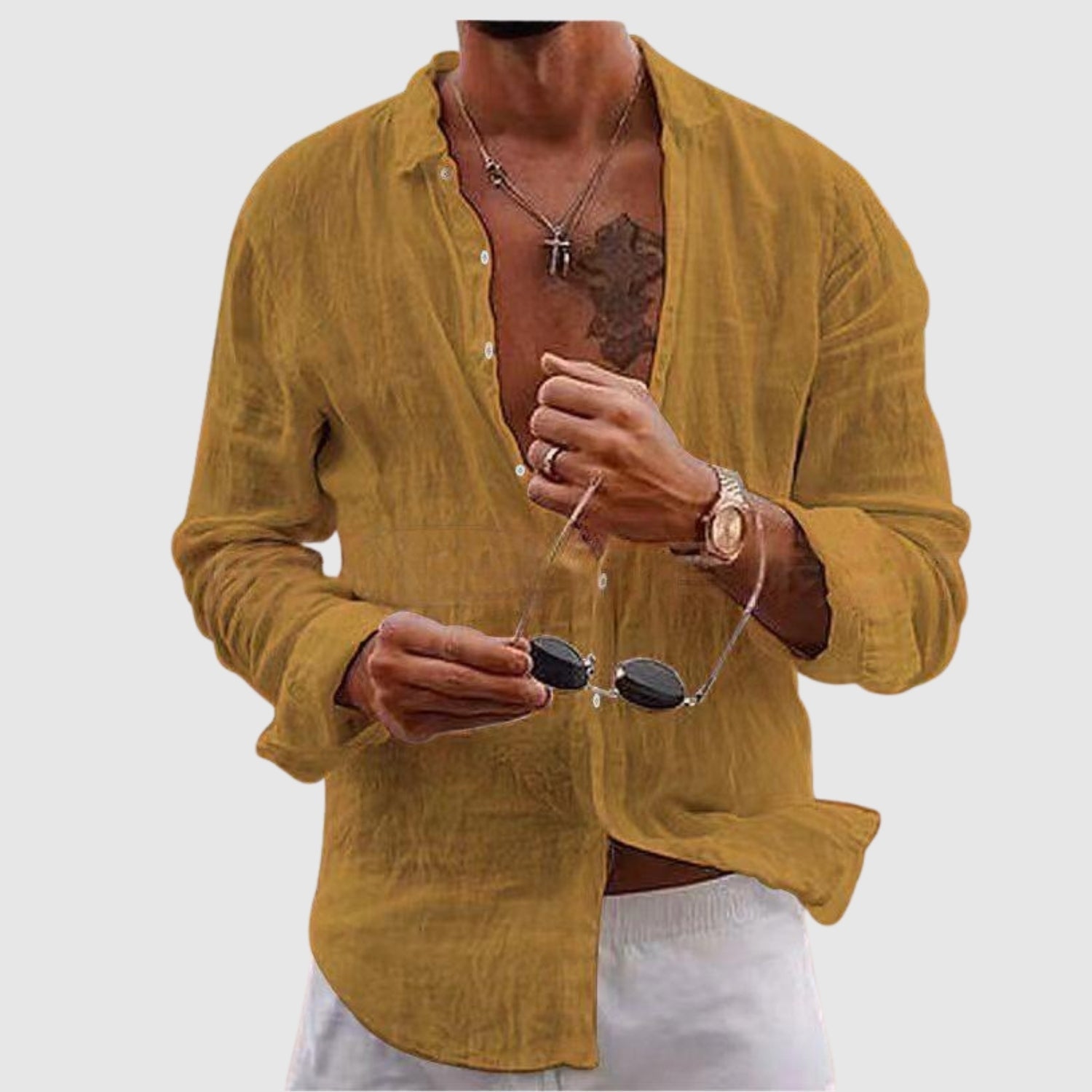 Imre | Elegantna ležerna košulja za sunčane dane