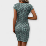 Patrícia - Tulip Dress with Short Sleeves