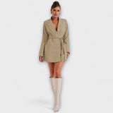 Zélia - V-izrez Blazer Haljina