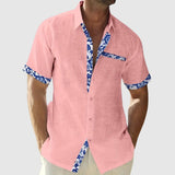 Dénes | Elegantna ljetna košulja s kontrastnim detaljima