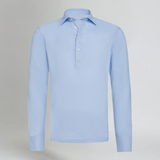 Dalma | Ljetna svijetloplava lanena bluzica