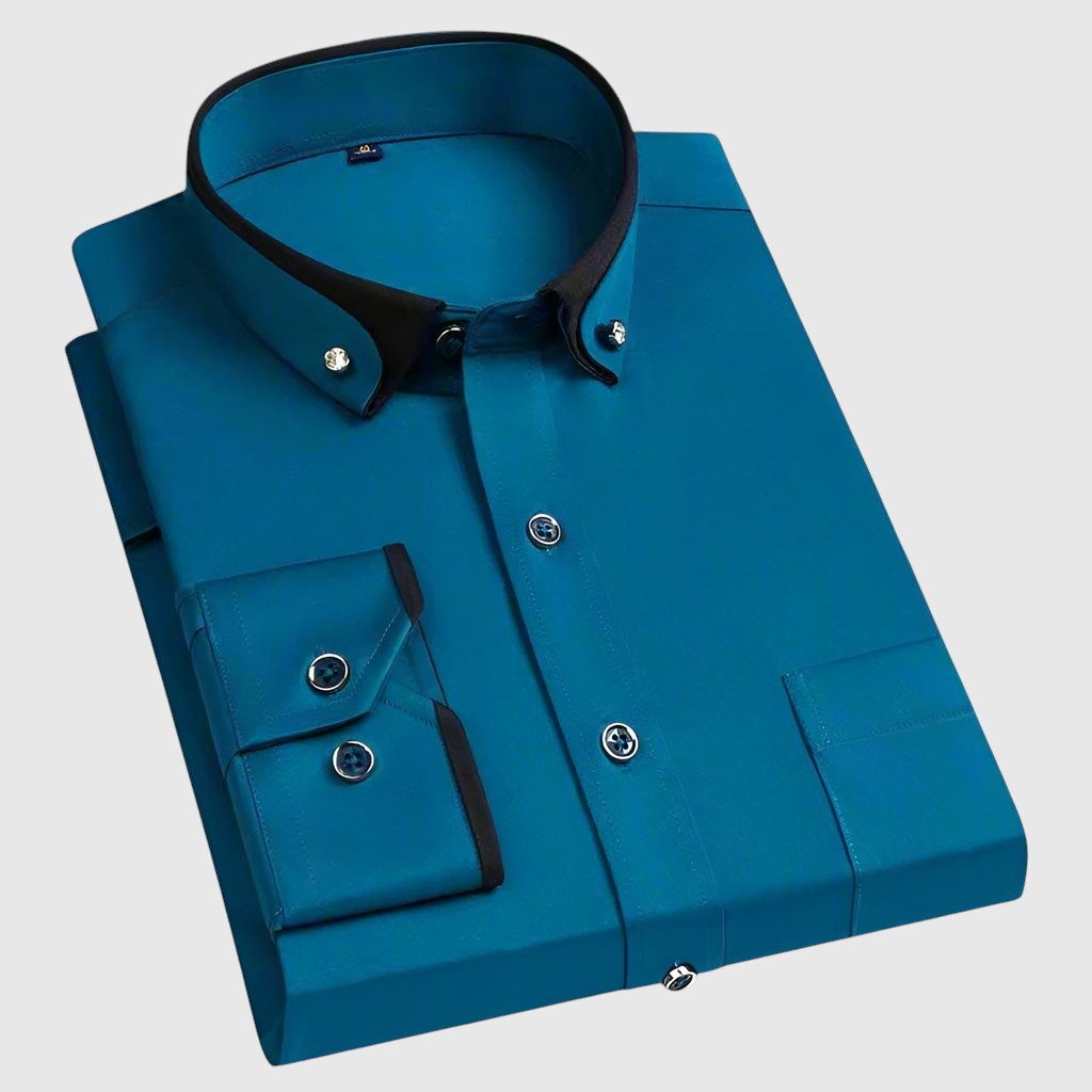 Jan | Elegantna muška košulja s kontrastnim detaljima