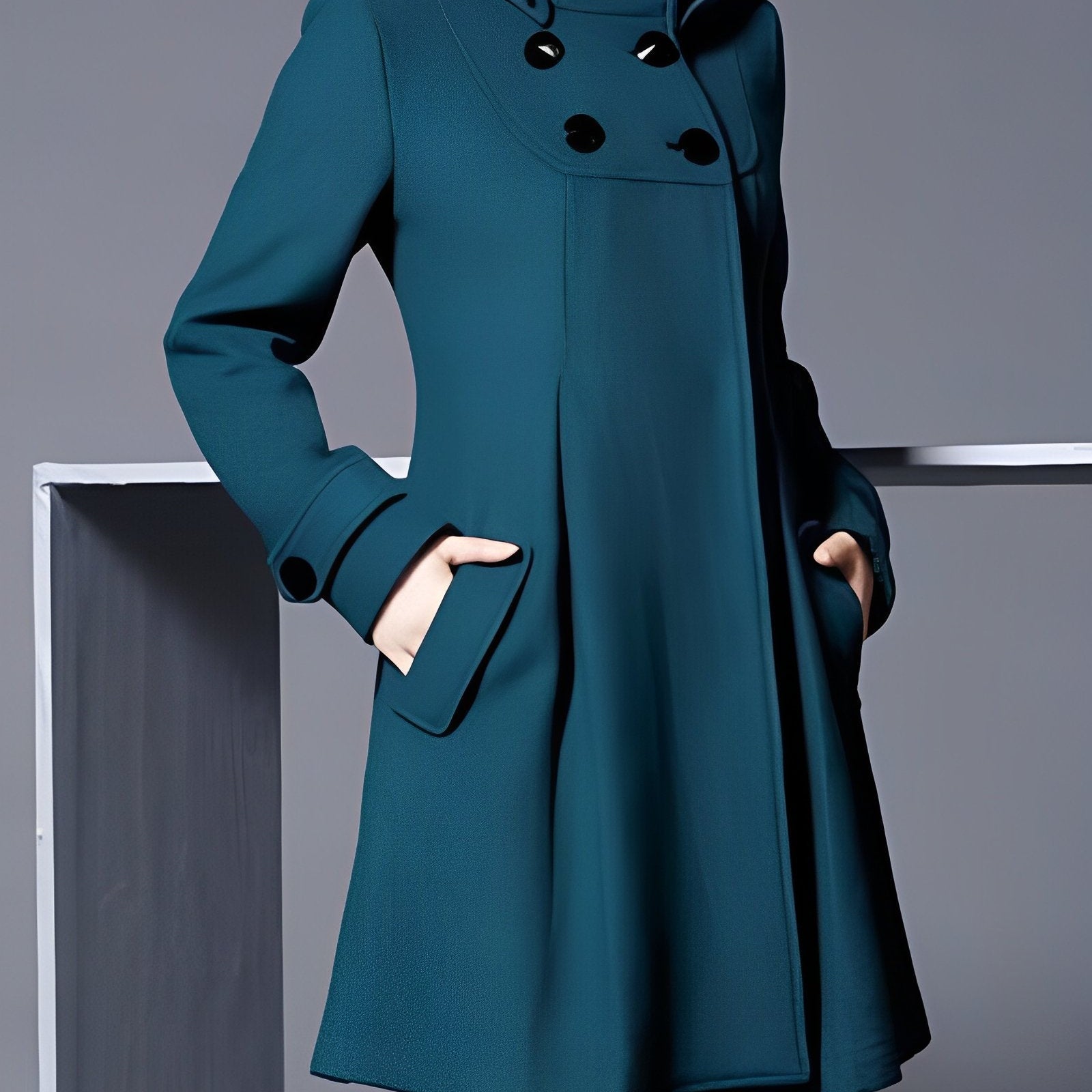 Anja - Elegantna Jakna s Džepovima