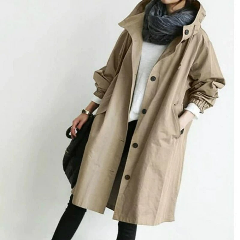 Mirna - Elegantan Vodoodbojni Trenchcoat