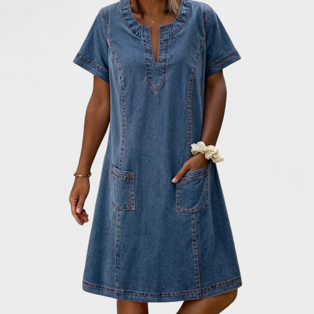 Julia – Udobna traper haljina